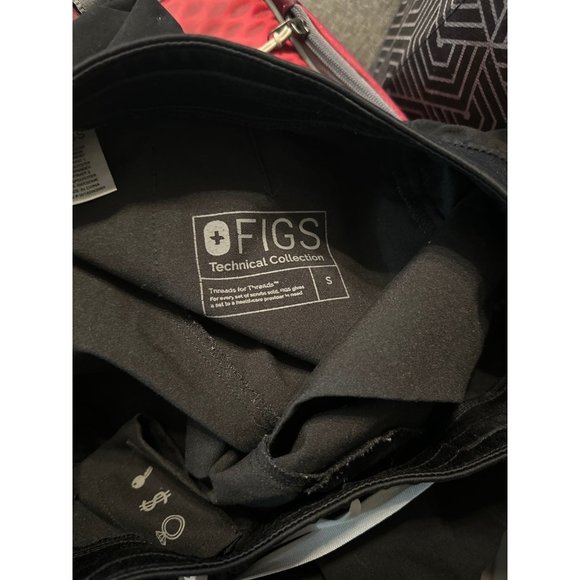 Figs pants 7 pockets Yola Scrub bottom black - Picture 4 of 4